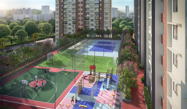 Prestige Tellapur Basket Ball Court